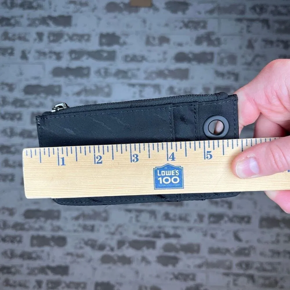 ATHLETA | black zipper wallet coin purse - Image 2