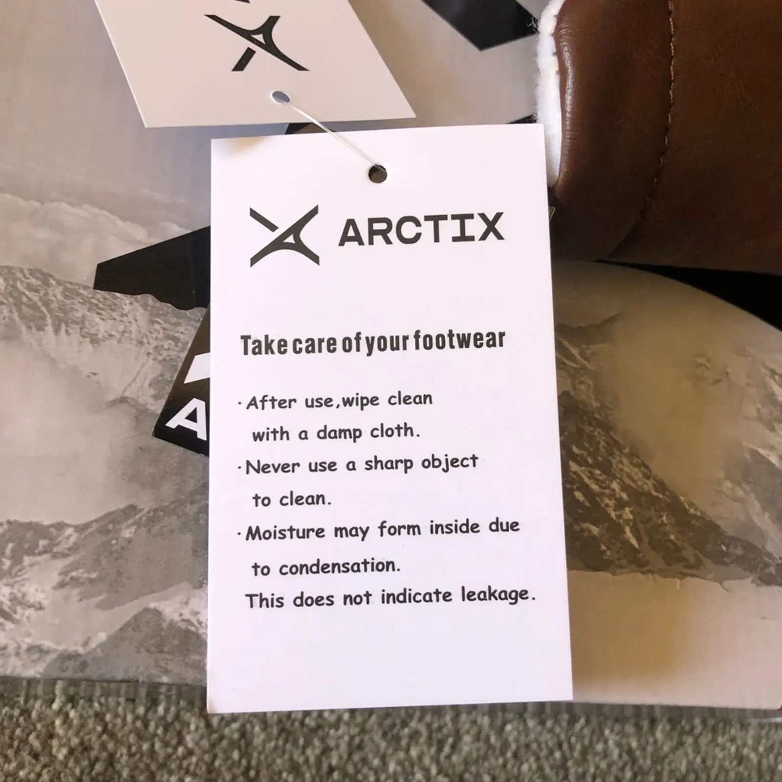 Arctix NIB Women’s McKenzie Pull-On Waterproof Duck Boots Brown Black Size 11 - Image 13