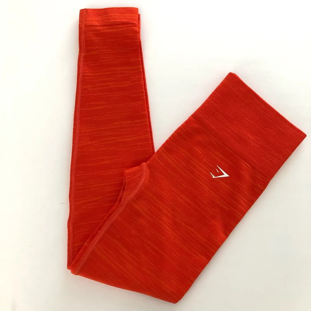 S Adapt Marl Seamless Leggings - Image 2