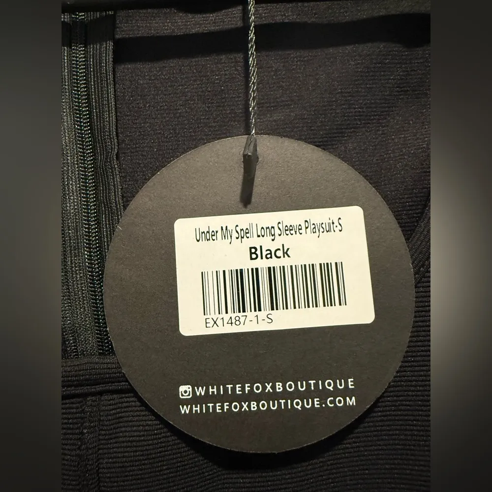 Under My Spell Long Sleeve Playsuit - Image 7