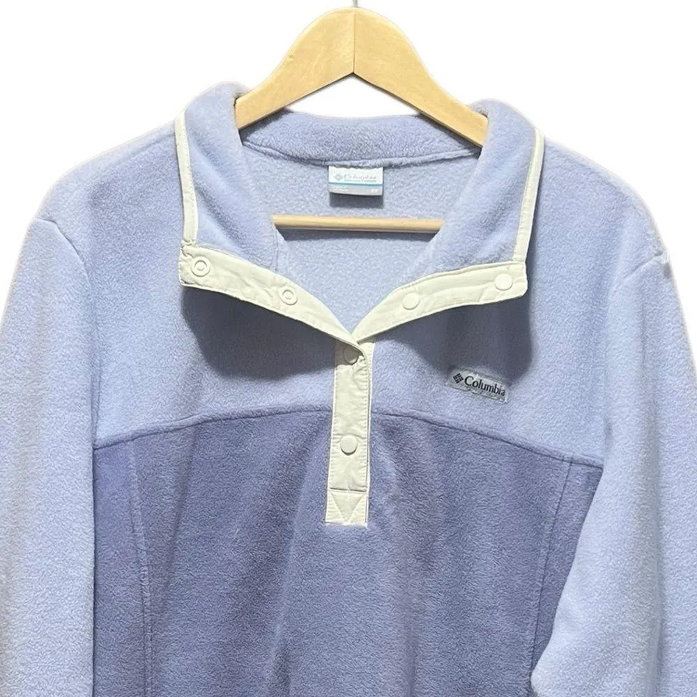 Columbia benton springs half top button snap fleece Size 2X - Image 3