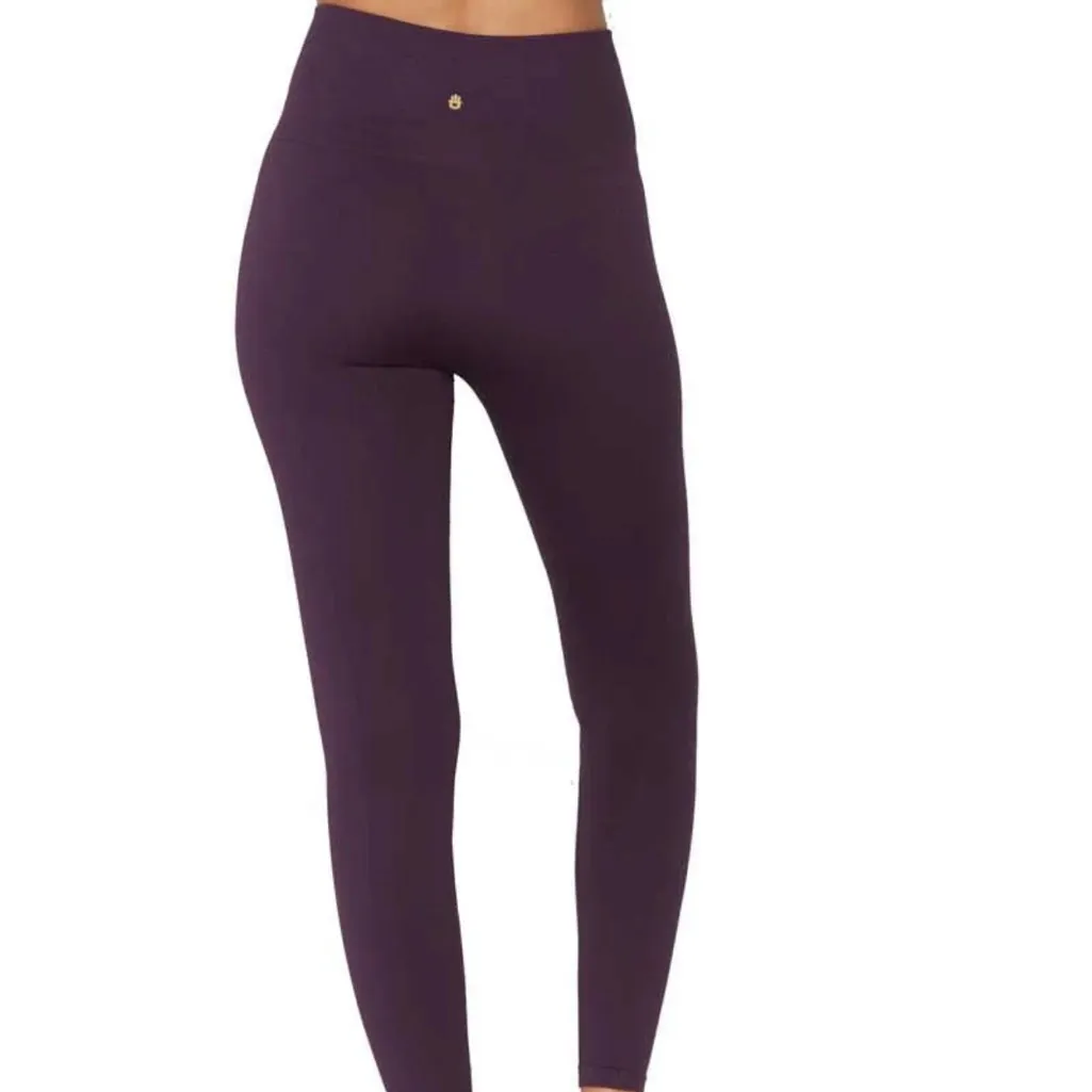 Spiritual Gangster Purple Maeve Ribbed Leggings XS/S - Image 2