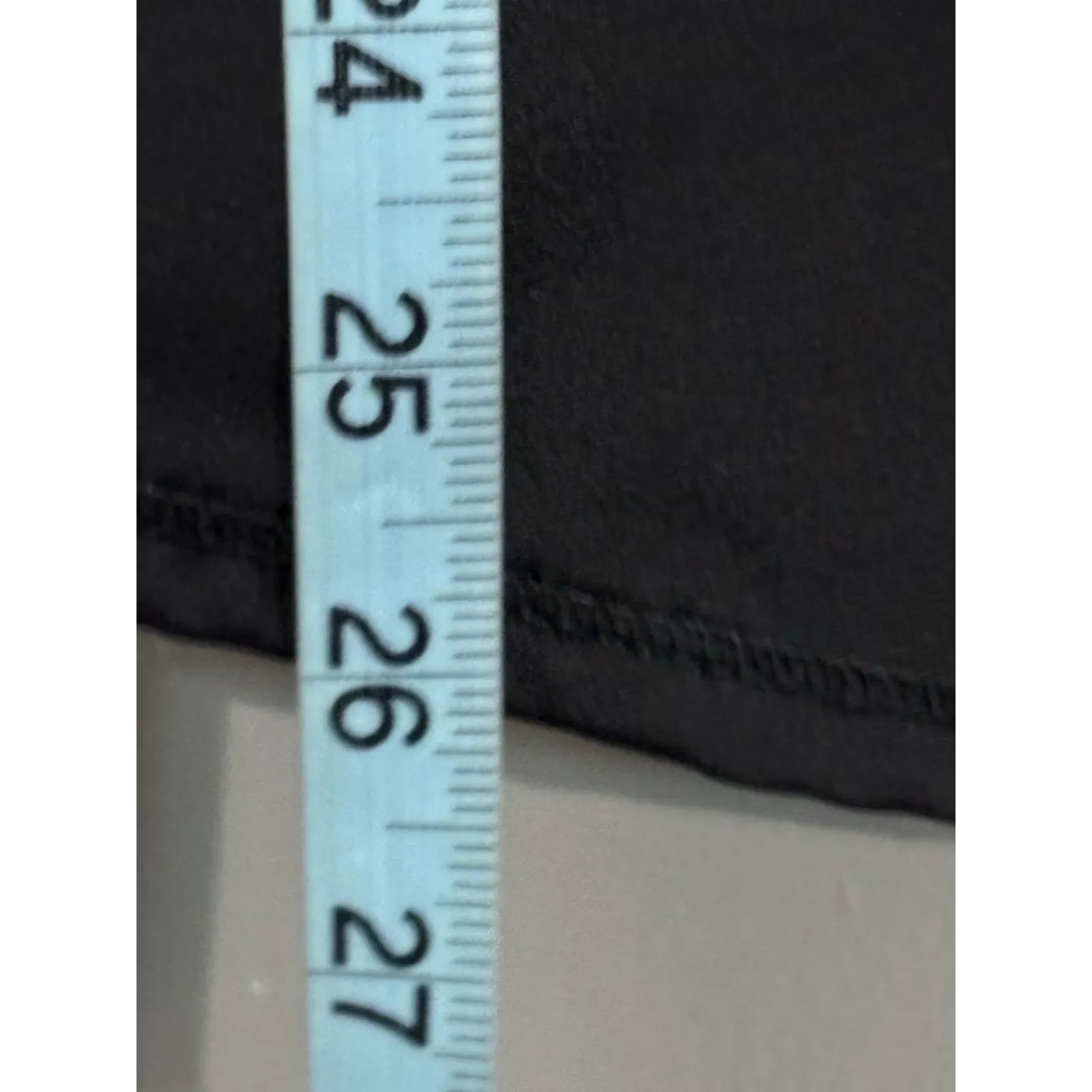 Scrubstar Scrub Top Size Small V Neck Pockets Black/Neon Green Medical Nurse - Image 4