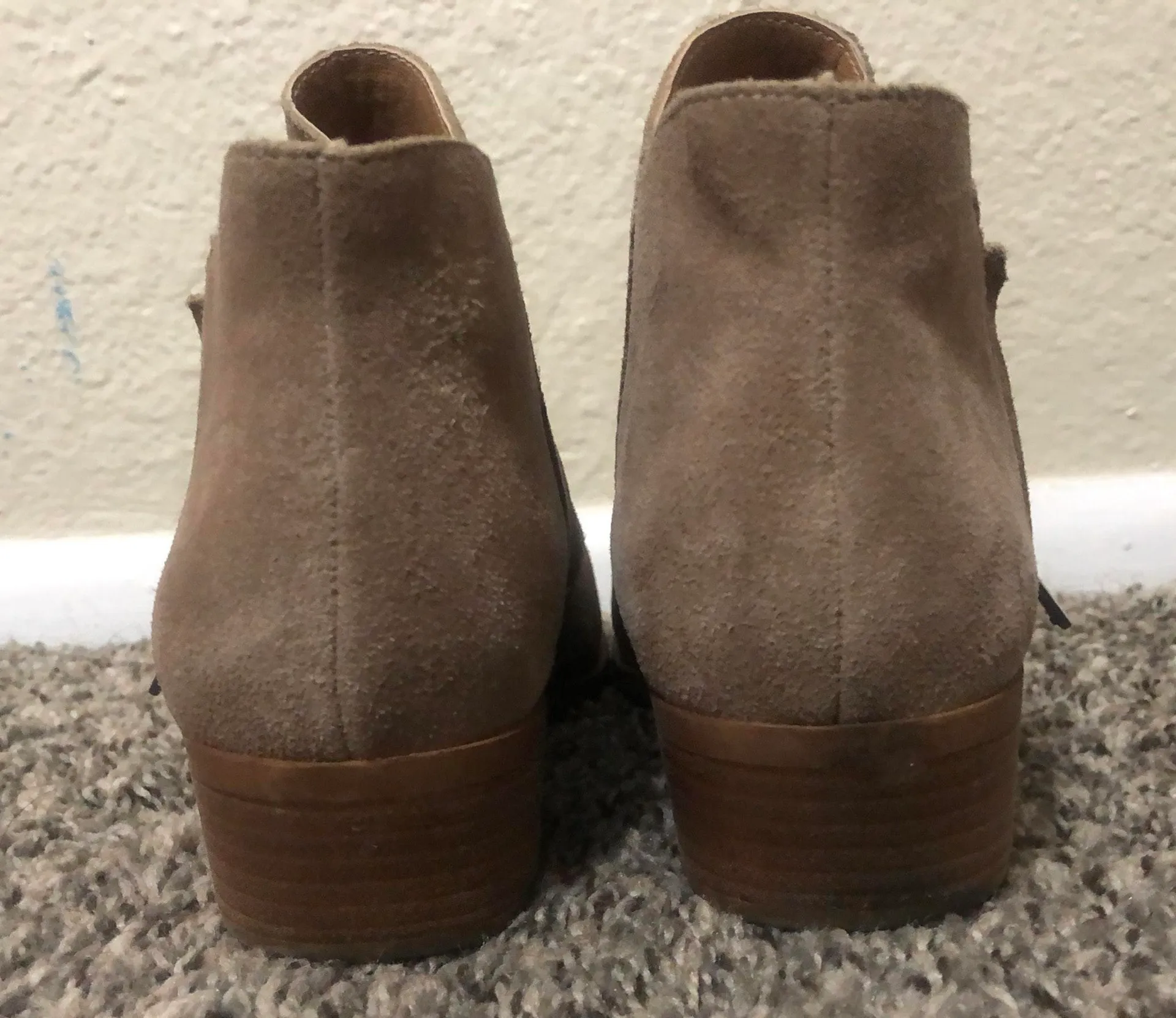 Suede Booties - Image 3