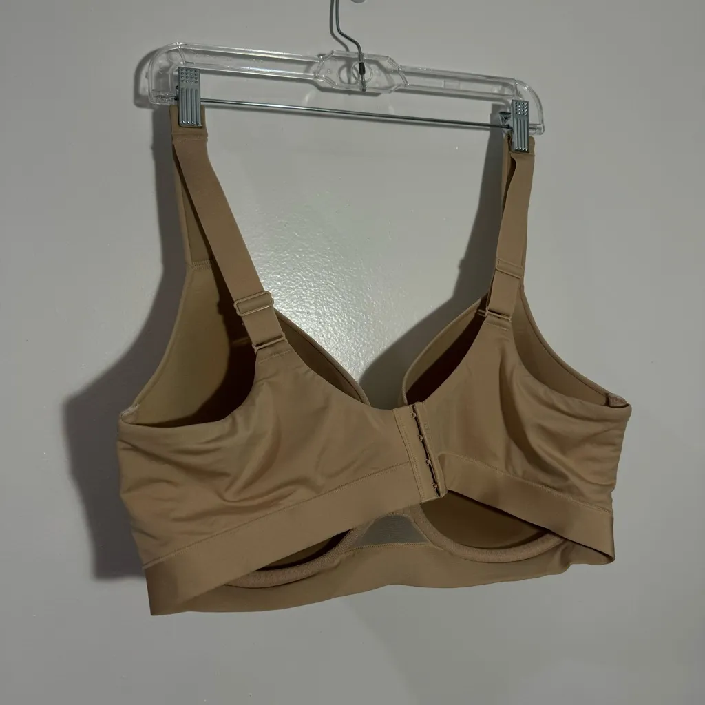 NEW Cacique Lane Bryant Womens Bra Comfort Bliss Lightly Lined No Wire 40F Cafe - Image 8