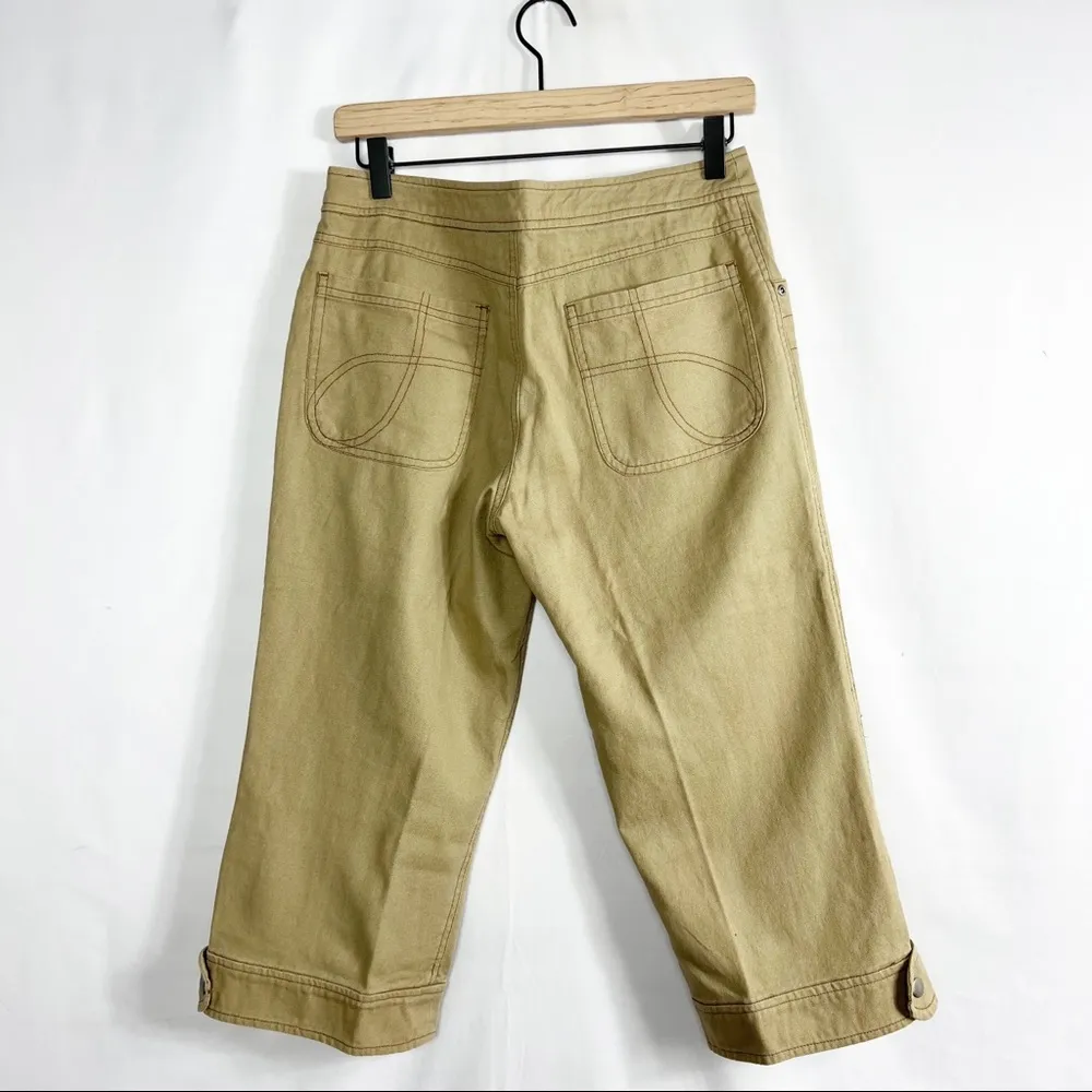 KAVU Brown Hemp Capri Pants in Size 6 - Image 6