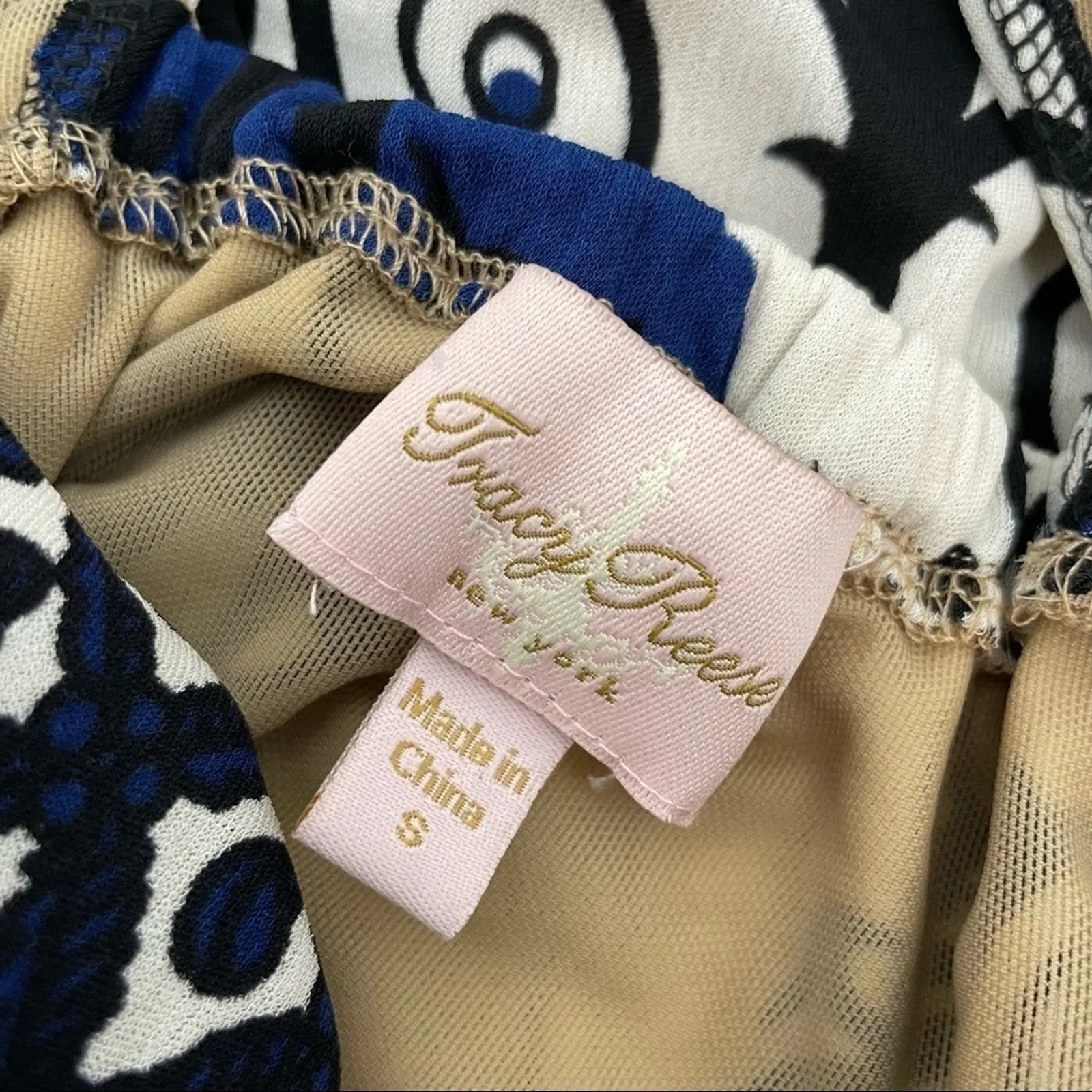 TRACY REESE Silk Dress Womens Size Small Summer Flowy Comfort Travel Casual Chic - Image 8