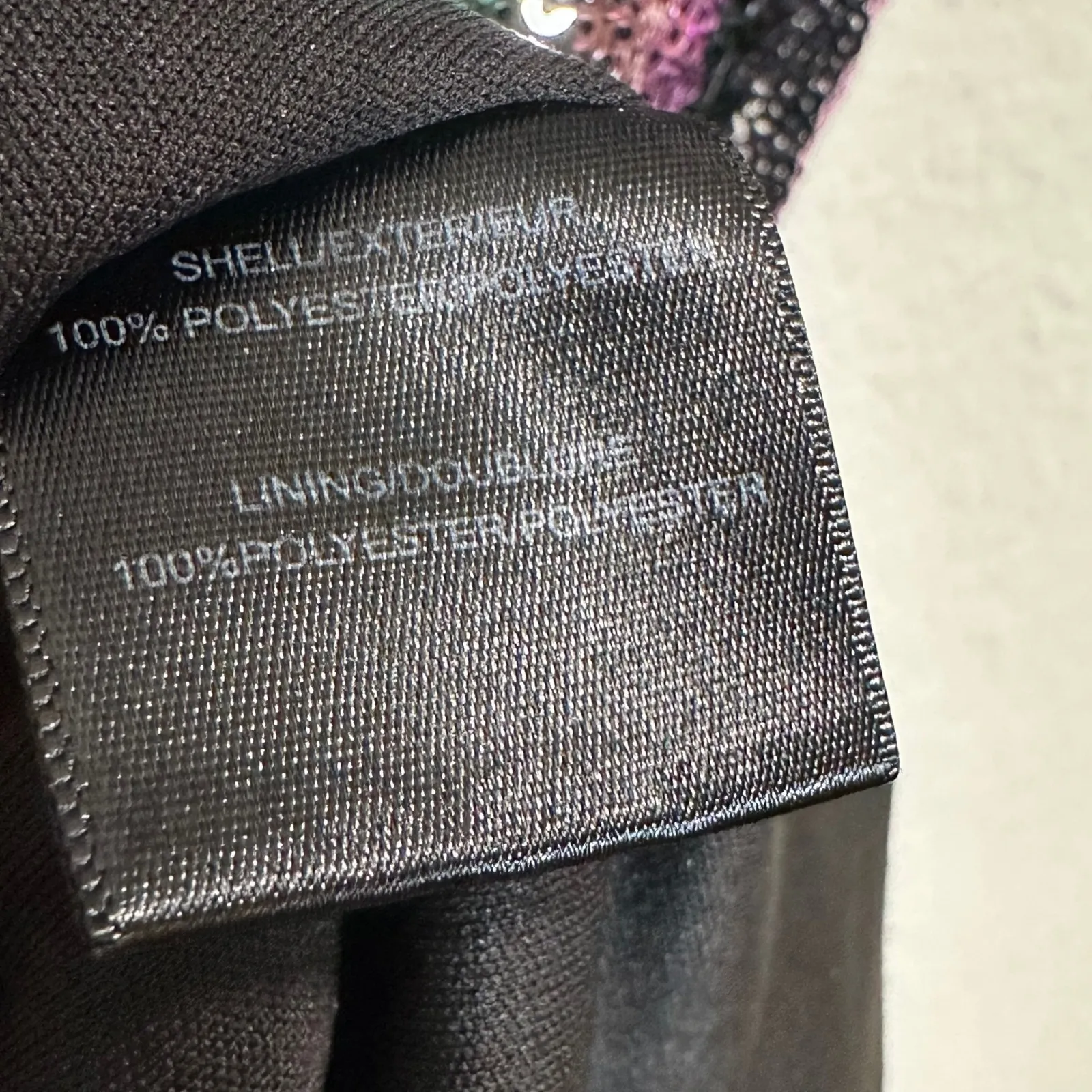 Badgley Mischka Multi Sequin Striped Dress Dress Women's Size 6 Party Event  NYE - Image 7