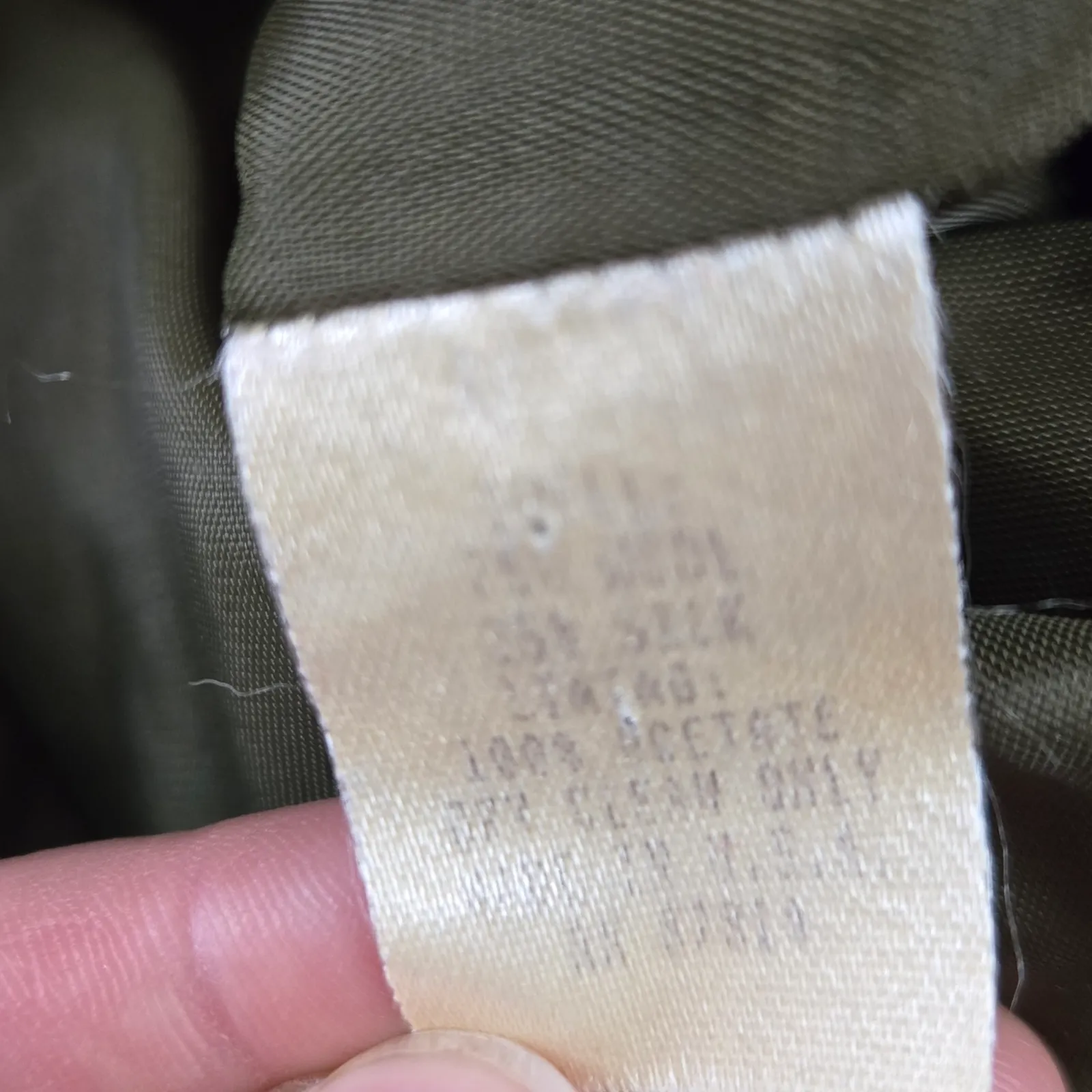 1980s Vintage Brown Green Tweed Wool Silk USA Made Straight Dress Pants Size 12 - Image 8