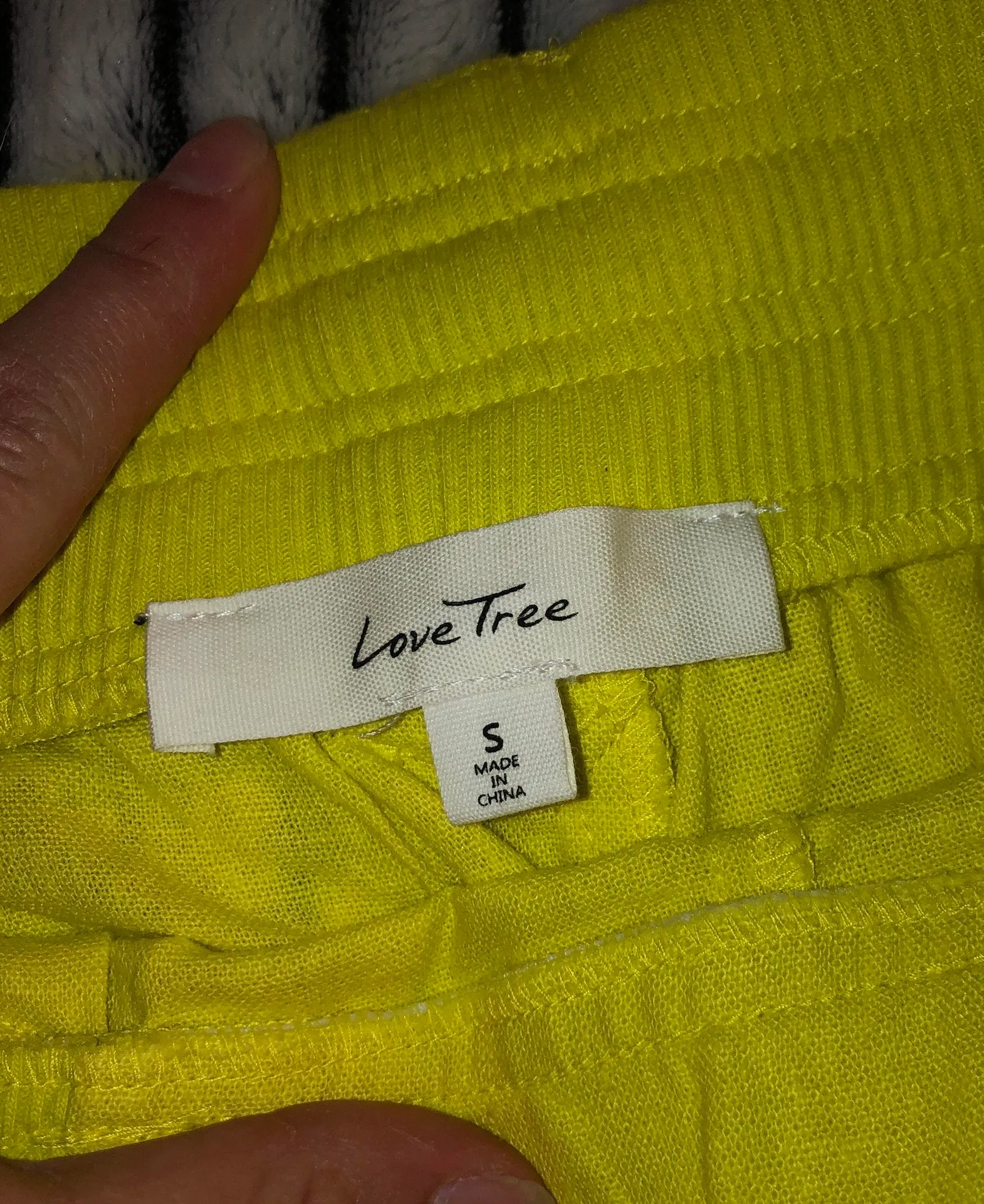 Neon Yellow Casual Shorts  - Image 3