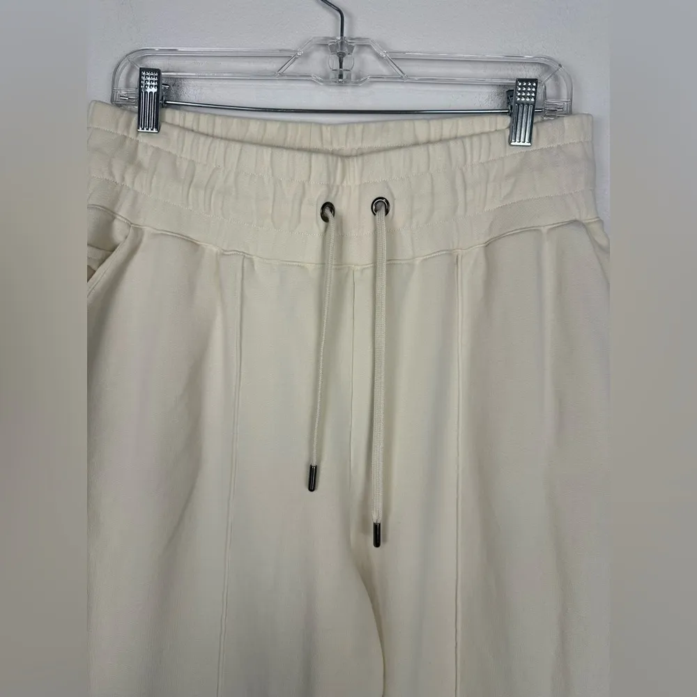 Aday Oat Perfect Walk High Rise Terry Tencel Cotton Lounge Jogger Sz L - Image 10