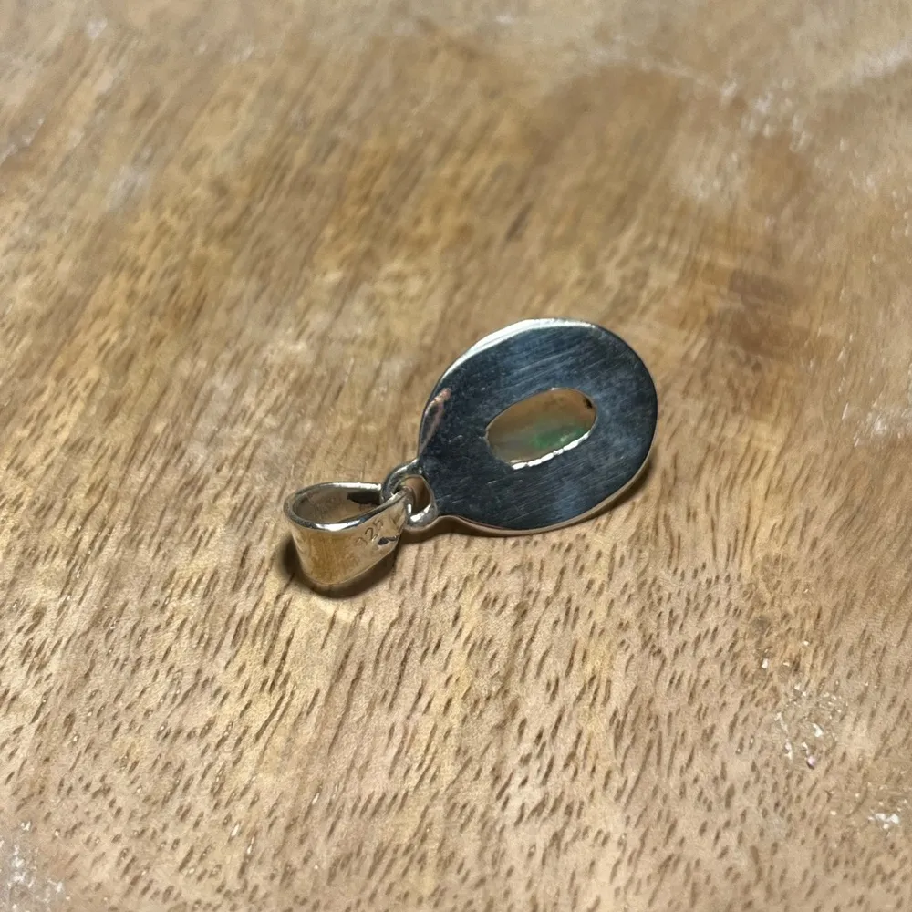 Ethiopian Opal 925 Sterling Silver Pendant - Image 11