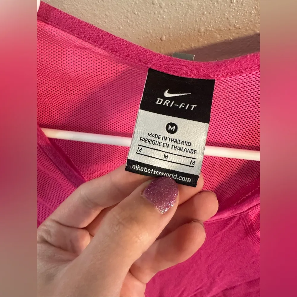 🔴Nike Pink Long Sleeve Top - Image 2