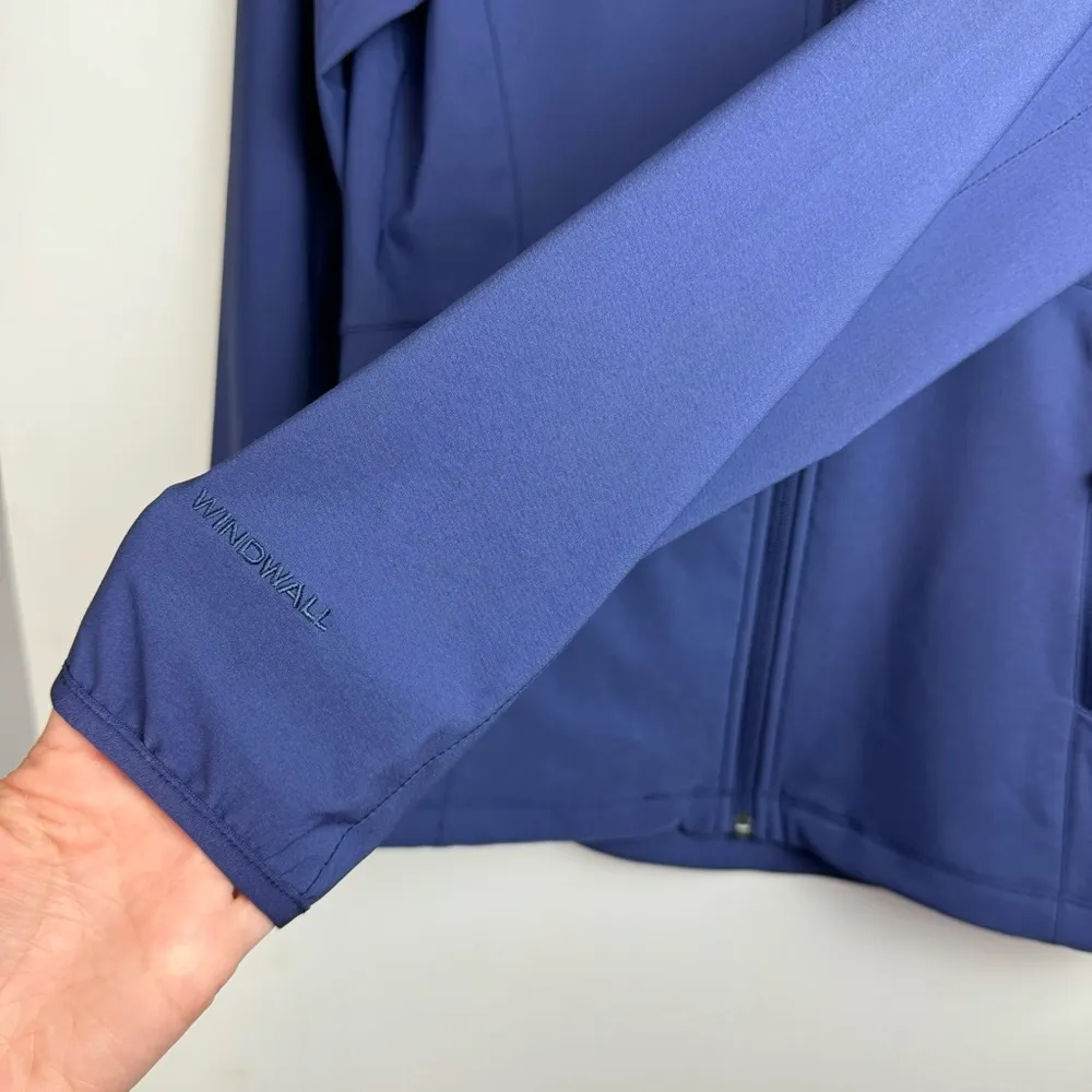 The North Face Womens Canyonwall Windwall Soft Shell Jacket Sz Small Purple - Image 12