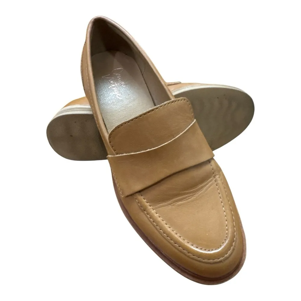 Crown Vintage Tan Loafers Size 6 - Image 4