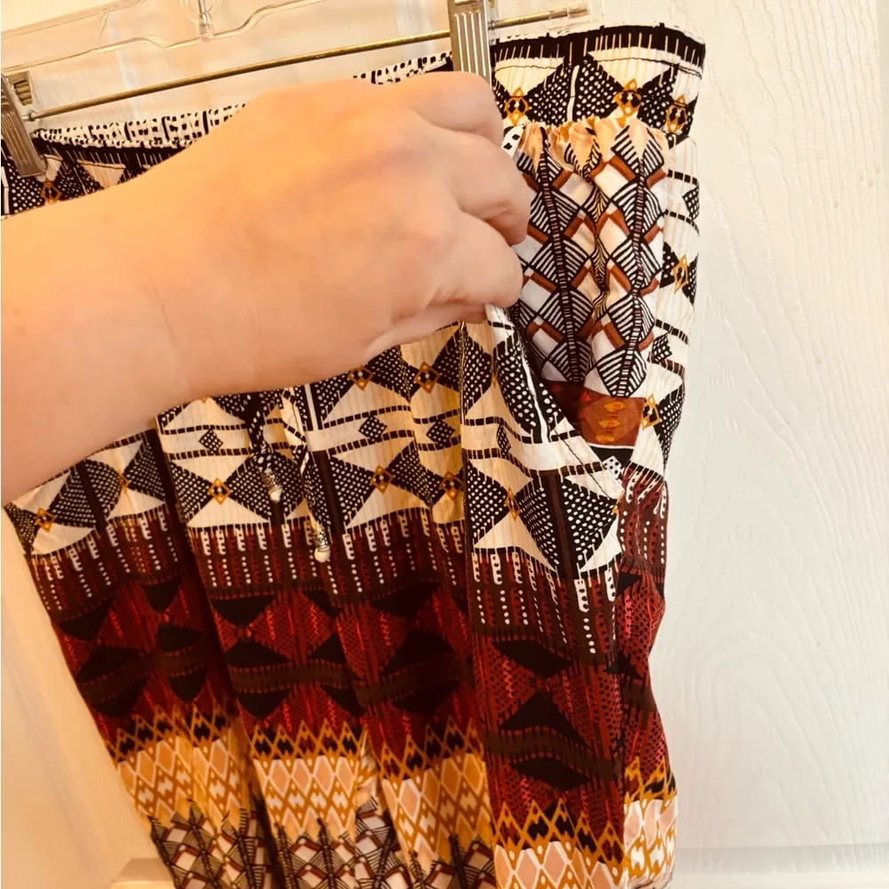 Bebop Geometric Patterned Jogger Pants - Image 4