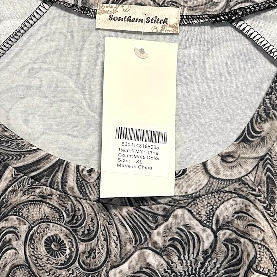 Southern Stitch XL Fringe Dress or Tunic - Image 7