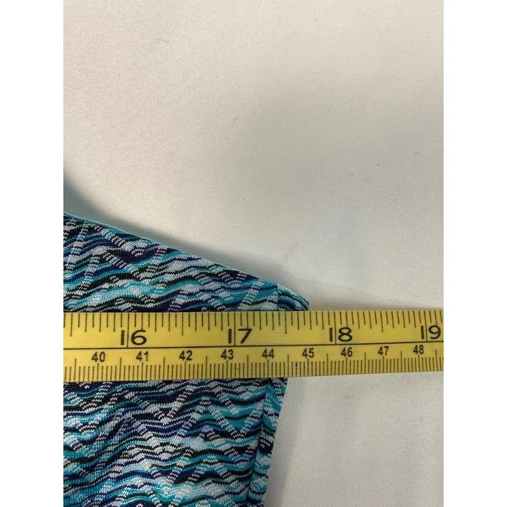 MPG Blue‎ Patterned Racerback V - Image 5