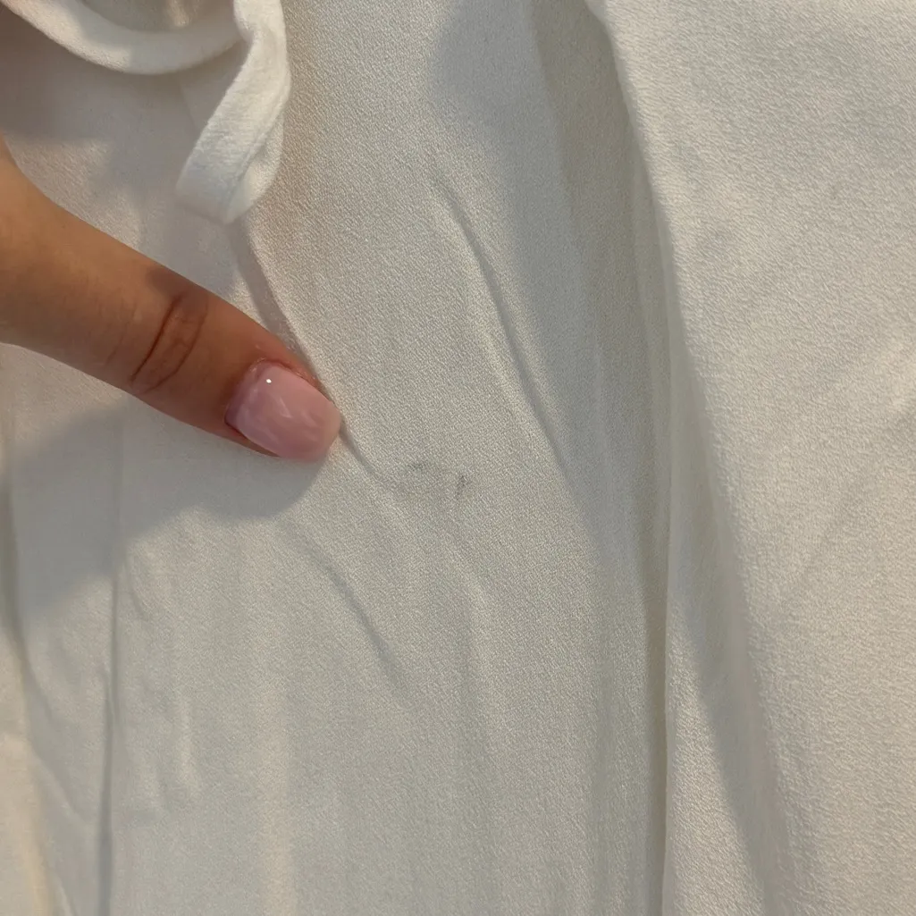 White Aritzia Midi Dress - Image 10