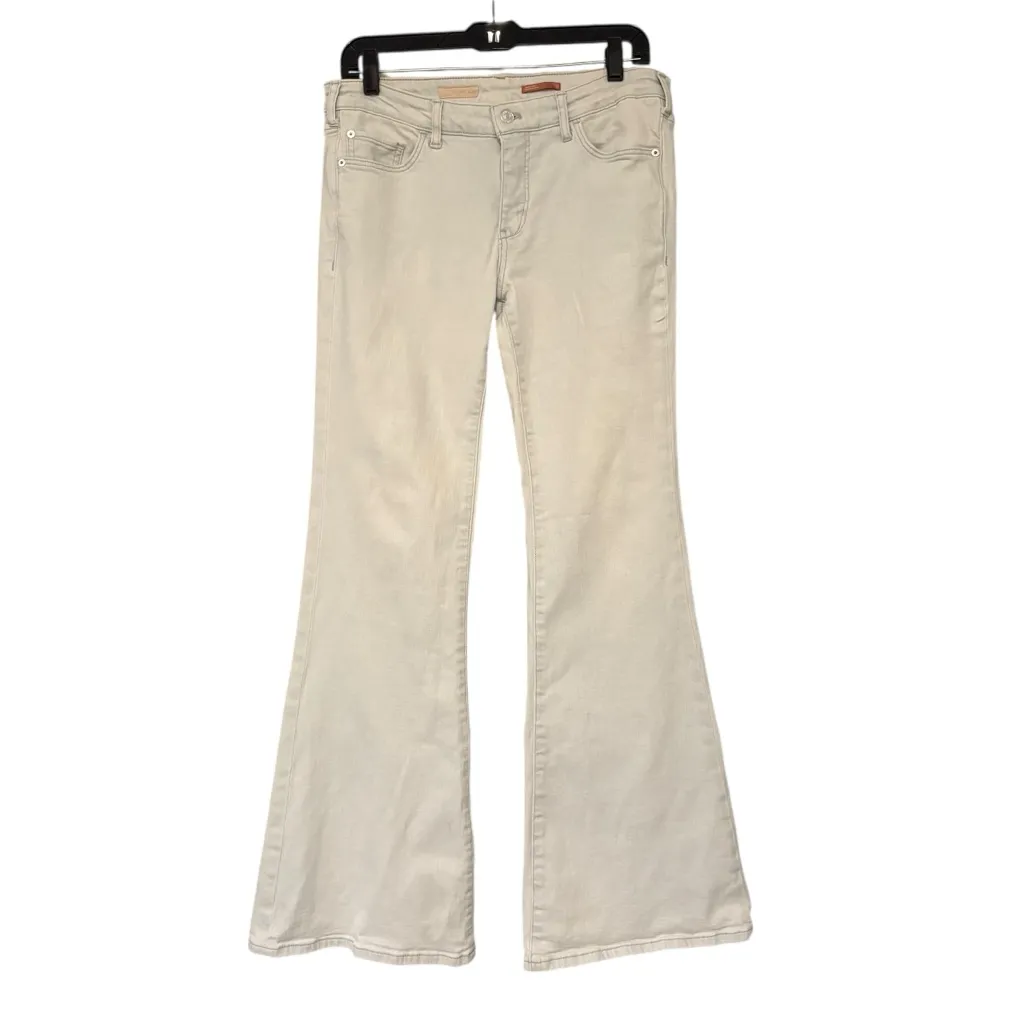 Pilcro Soft Low-Mid Rise Stretch Flare Light Wash Jeans, Sz 29, 32” inseam - Image 6