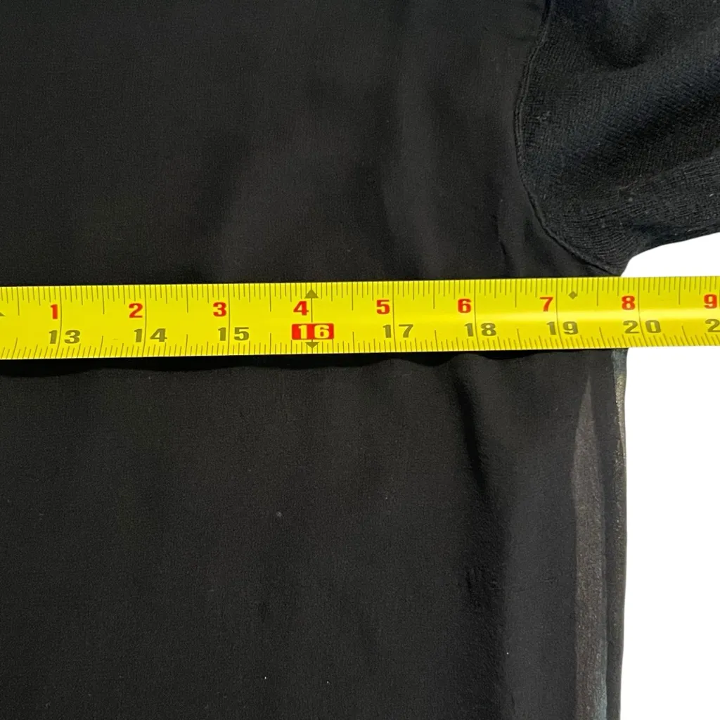 Vince Womens Cashmere Wool Sweater Size XS Silk Minimalist Neutral Quiet Luxury - Image 3