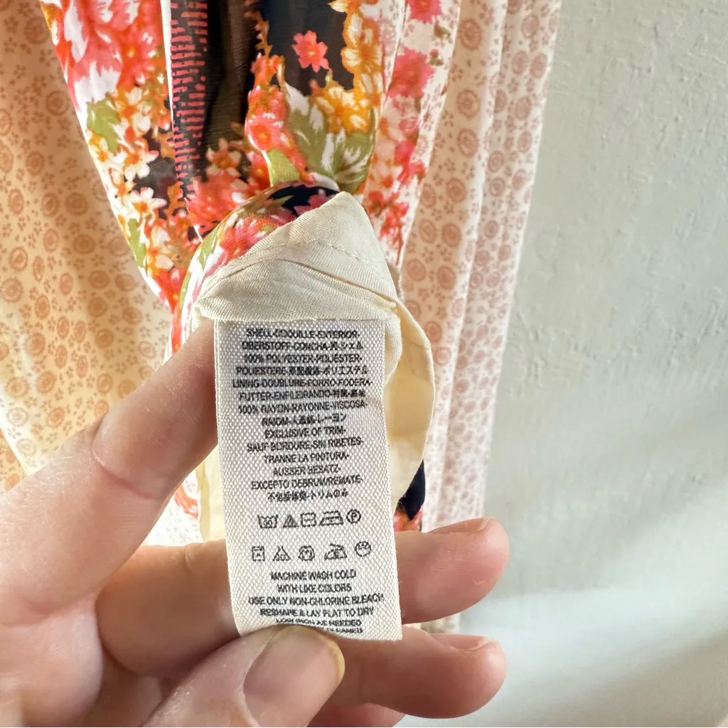 Free People Chiffon Lovely Lady Maxi Skirt Size Small - Image 7