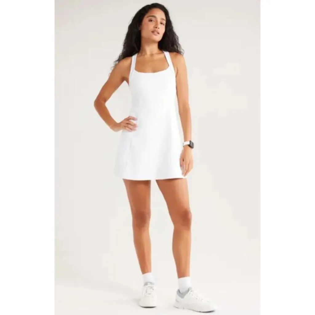 Recess Pickleball x Zella The Grace Court Dress in White Size Large - Image 2