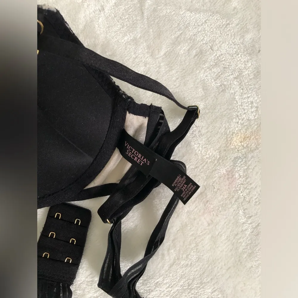 Victoria’s Secret mesh embroidery push-up bra, size 34A - Image 6