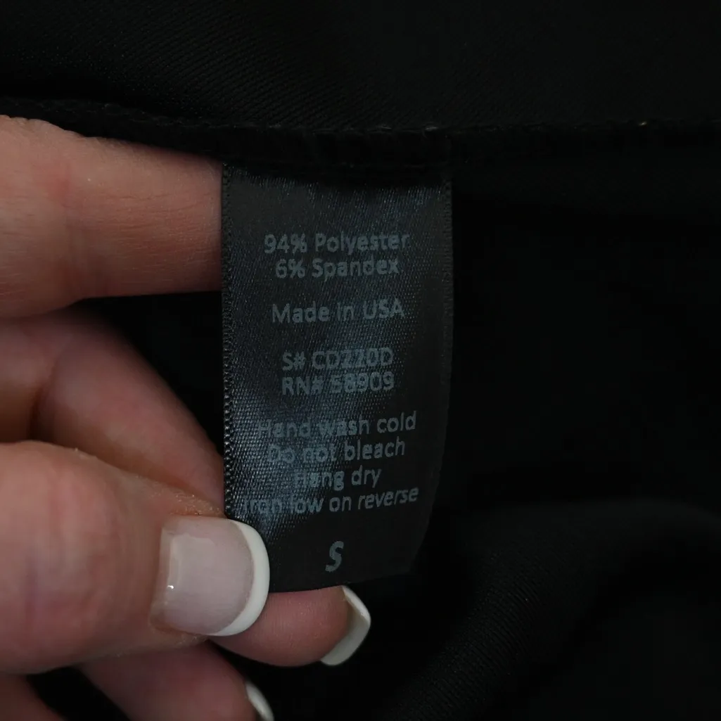 Gianni Bini Women's S Black Gold Dot Wrap Dress - Image 9