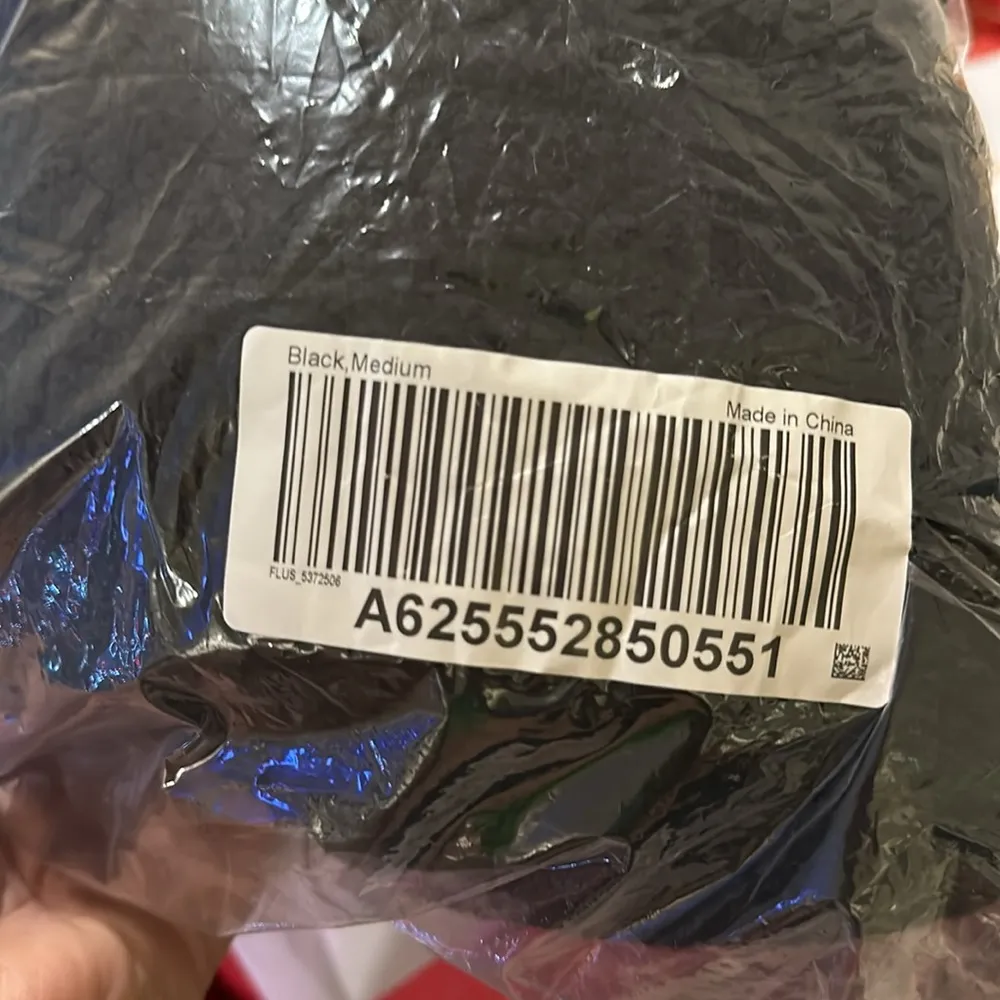 MUK LUKS Sherpa Hooded‎ Pop Over solid black Size M - Image 5