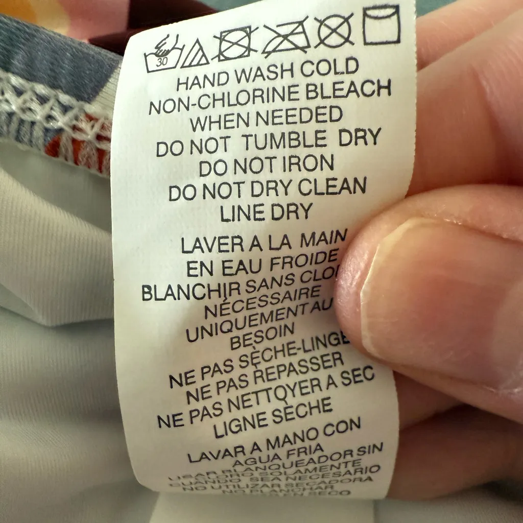 La Blanca Hipster Swim Bottom Only Floral Rhythm Boho Colorful Beach NWT Size 6 - Image 9