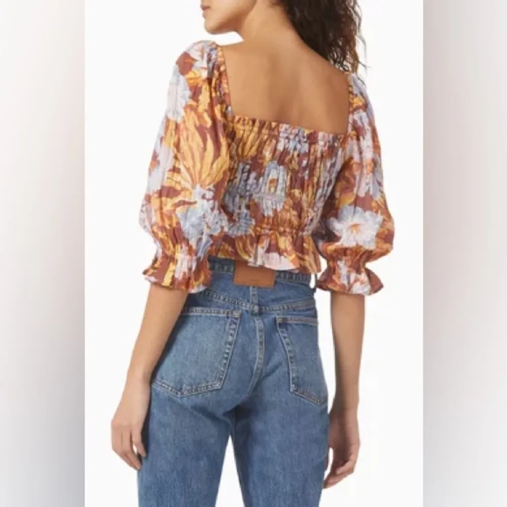 MINKPINK Serena Shirred Blouse - Image 3