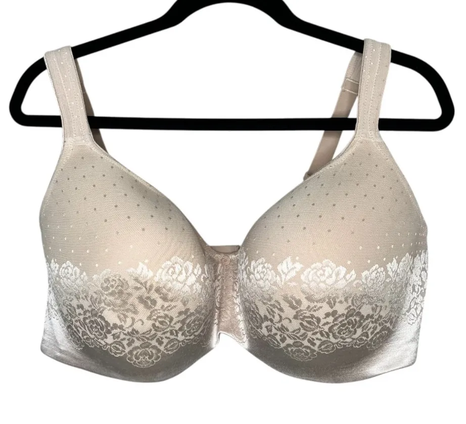 Soma Stunning Support Balconette Bra 42G Nude Lace Overlay Size undefined - Image 1