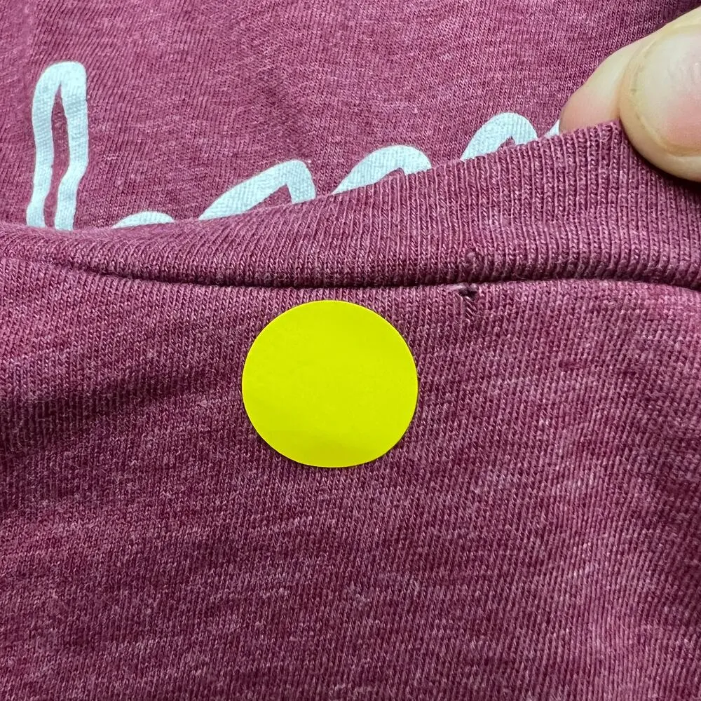 ON FIRE (L) Burgundy Red Blessed and Beautiful Long Sleeve Tee Shirt - Image 7