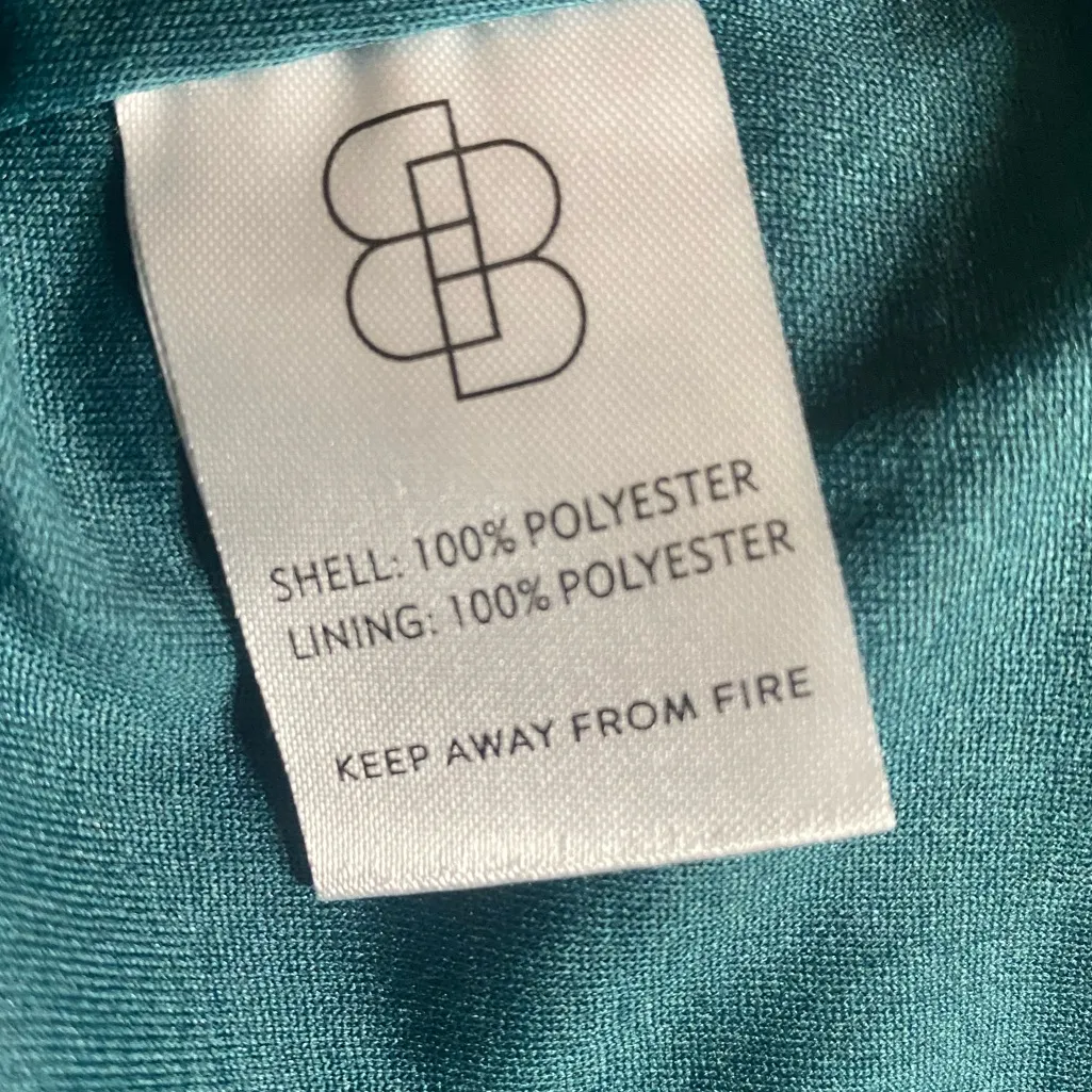 NWT Baltic Born Sicily Satin Floral
Maxi Dress M Dark
Green Wrap V-Neck - Image 14