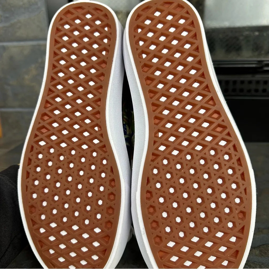 NWOT Vans Super Comfycush Era Platform Floral Tropical Sneakers Skate Shoes - Image 6