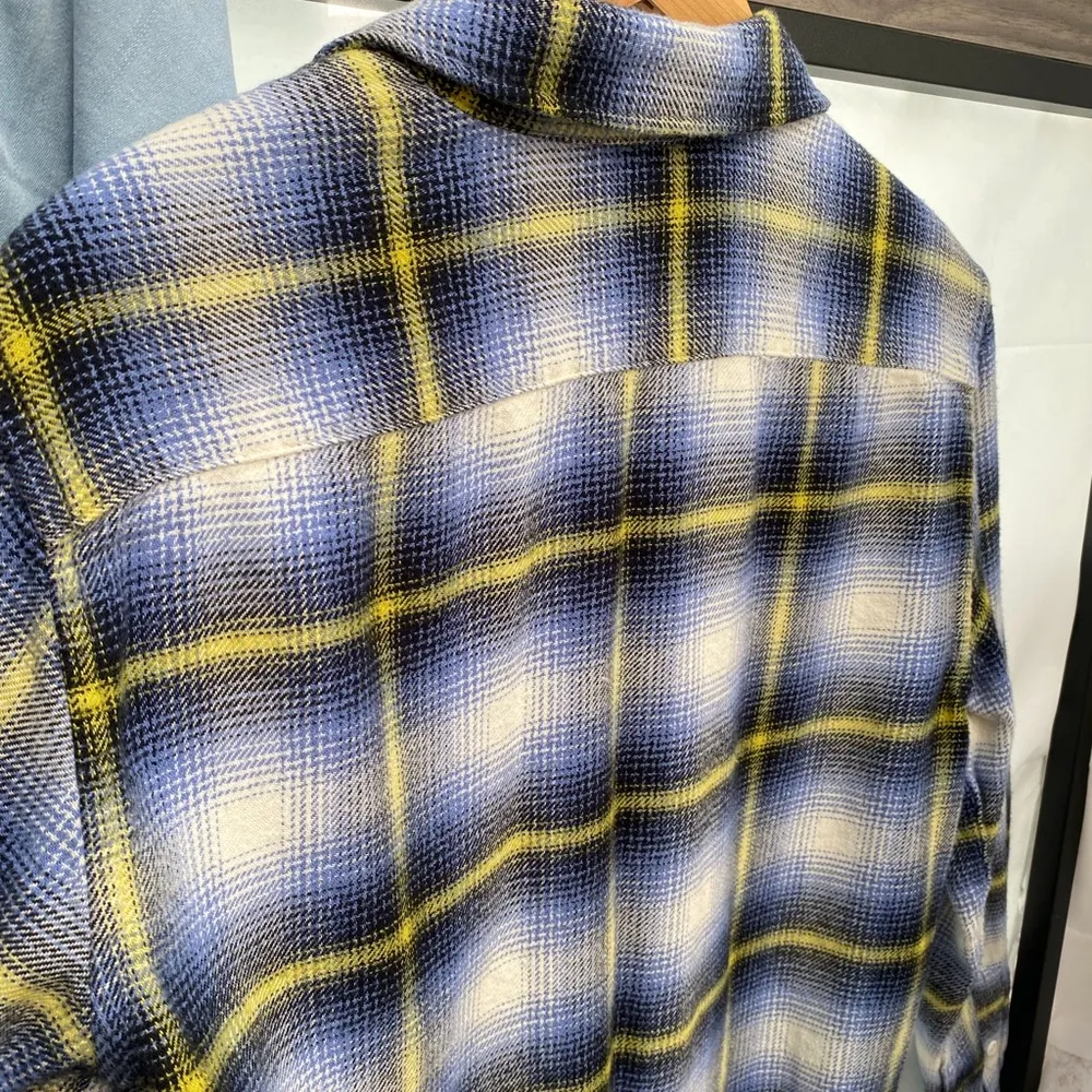 Unisex Levi’s Plaid Worker Flannel Layering Button Up Long Sleeve Overshirt - Image 12