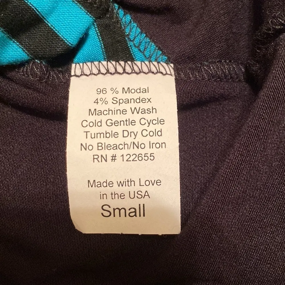 Inside Out Modal Sleeveless Asymmetric Hem Tunic Dress Art To Wear Zip Pocket S Black - Image 7