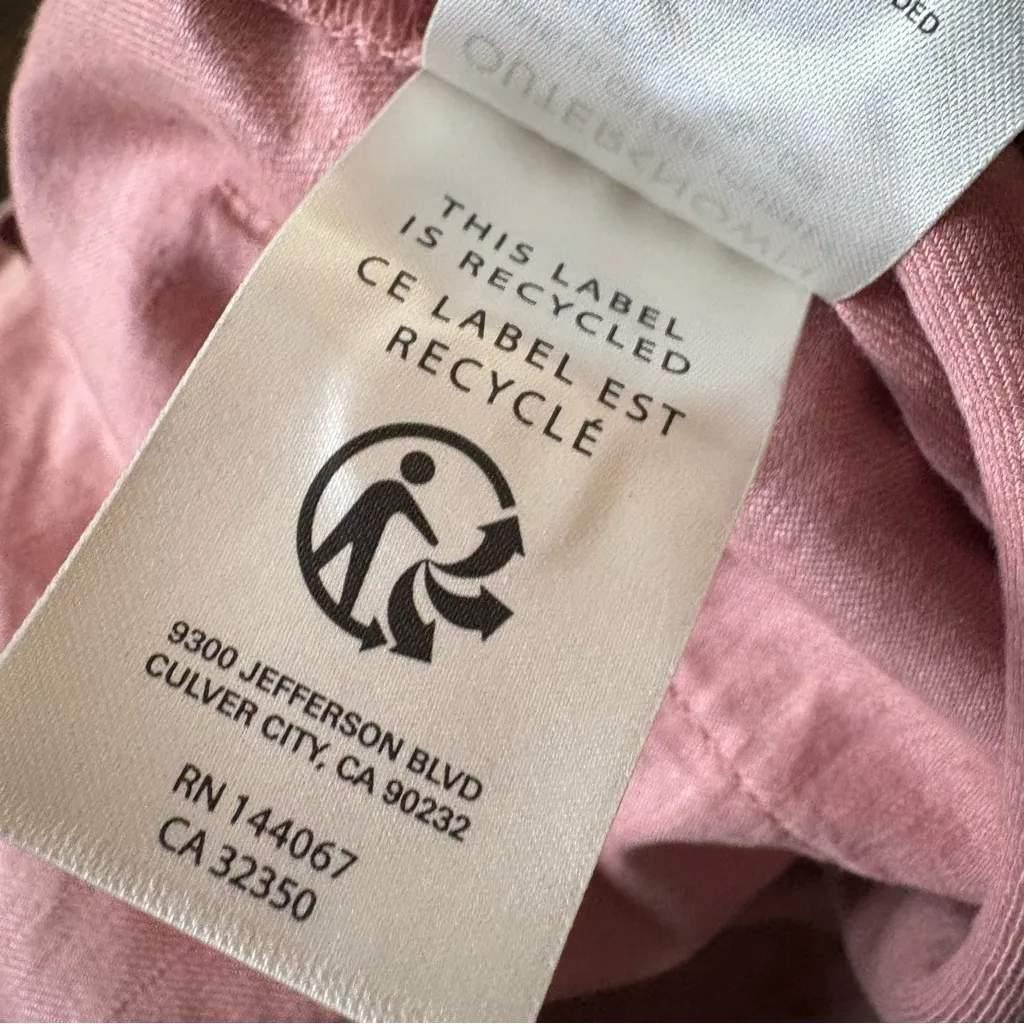 OUTERKNOWN S.E.A. Suit Utility Jumpsuit In Pink Cotton Linen Blend Size Large - Image 7