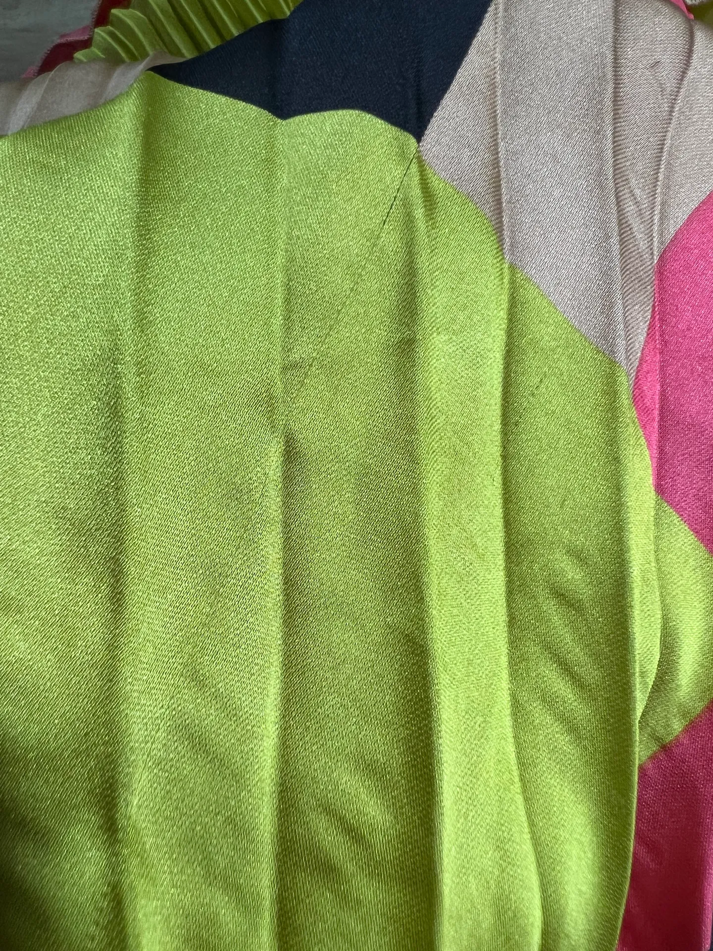 Vintage  Pleated Dress Size S - Image 8