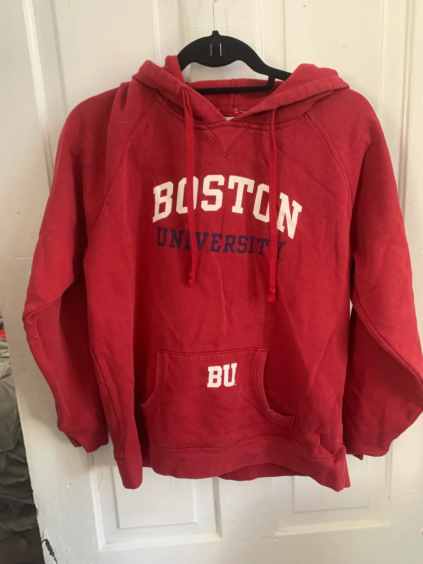 Boston University Sweatshirt Red Size L - Image 2