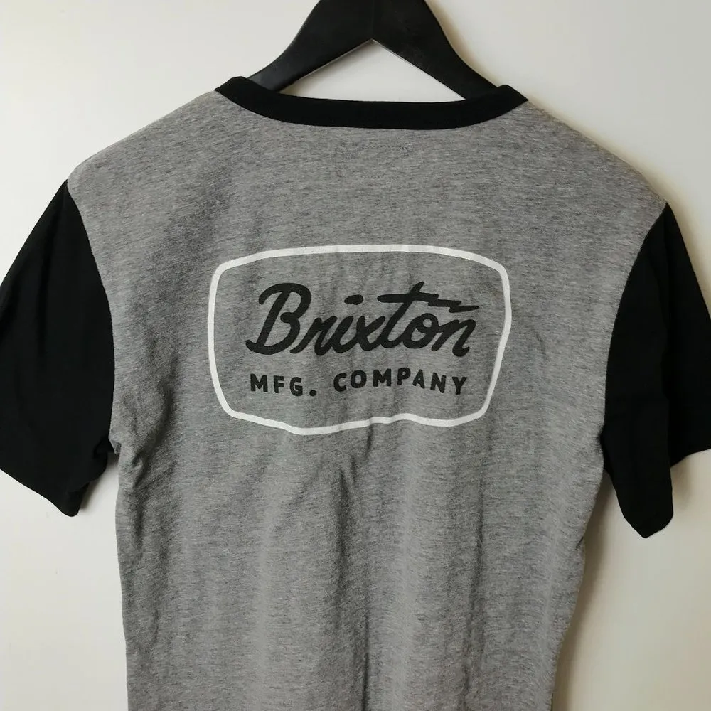 Brixton MFG Company T Shirt Skate Double Sided Graphic Tee Short Sleeve Cotton - Image 6