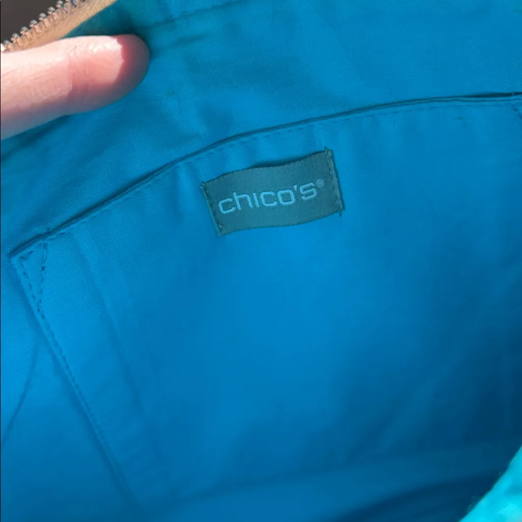 Chico's colorful elephant embroidery crossbody bag boho embellished hippie - Image 6