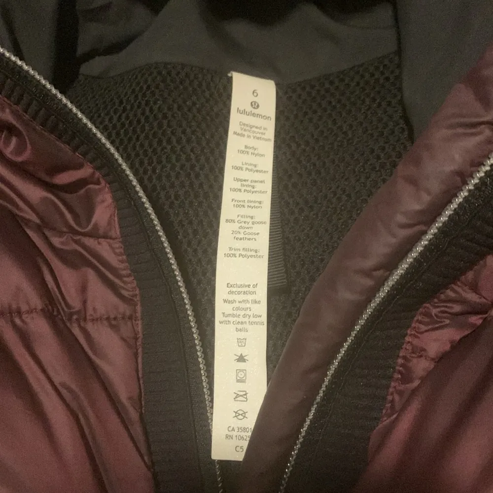 Lululemon  Cloudscape Long Dark Adobe Jacket EUC - Image 2