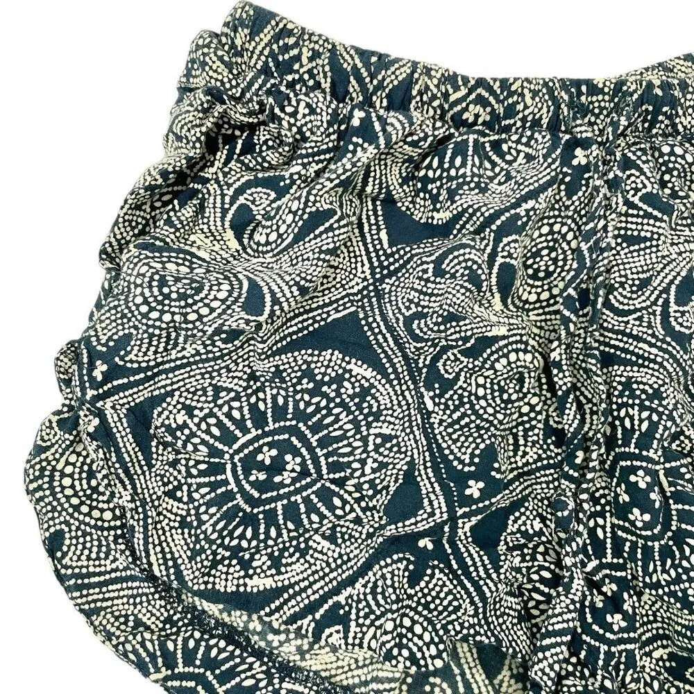Natalie Martin Celestial Boho Hippie Gypsy Printed Mini Shorts size XS - Image 2