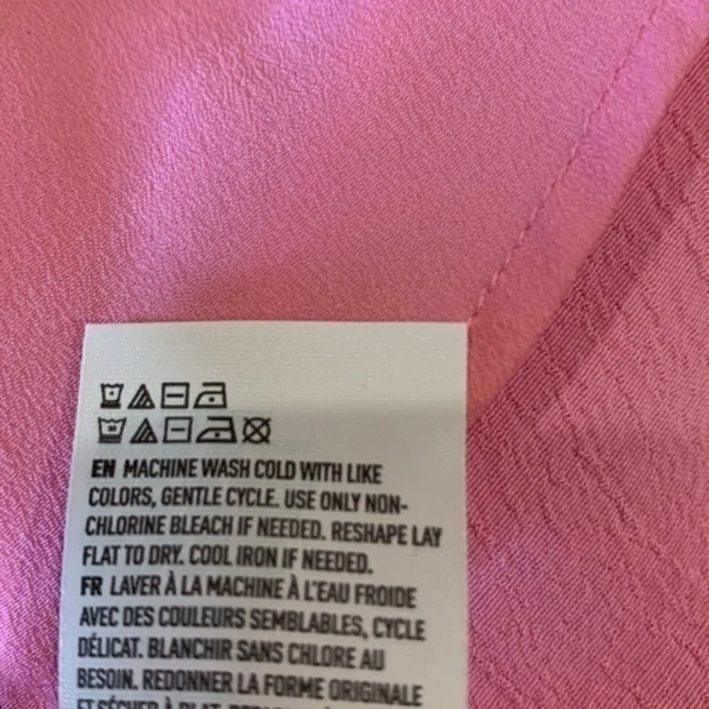 American Eagle wrap crepe midi skirt fully lined adjustable waist M - Image 7