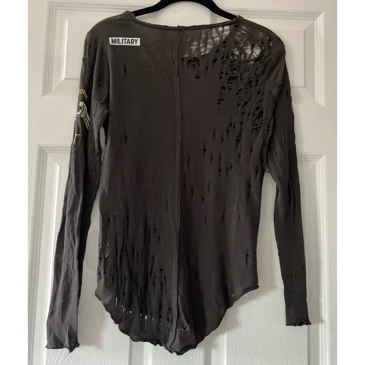 Chaser Distressed military‎  T Shirt - Image 8