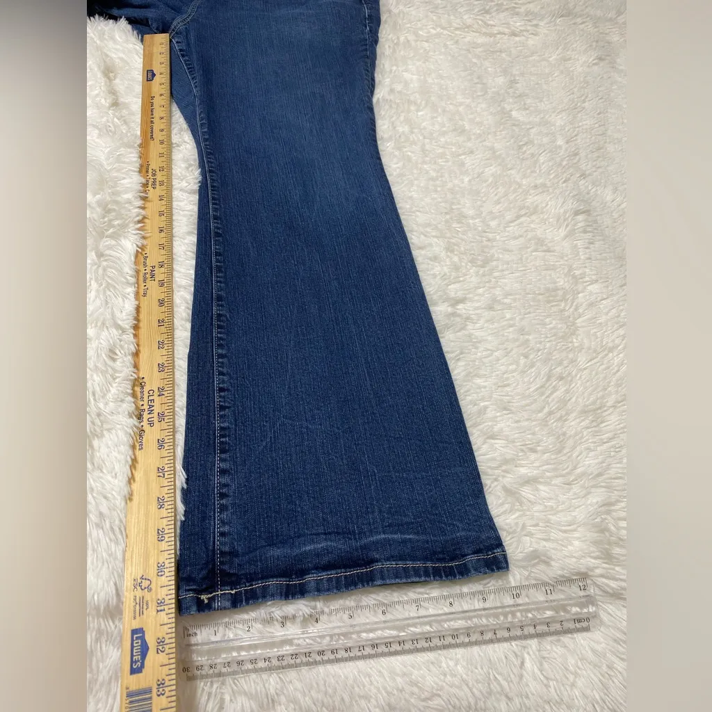 Torrid First at Fit Slim Boot Jean Stretch Blue Denim  Women’s Size 22 R - Image 10