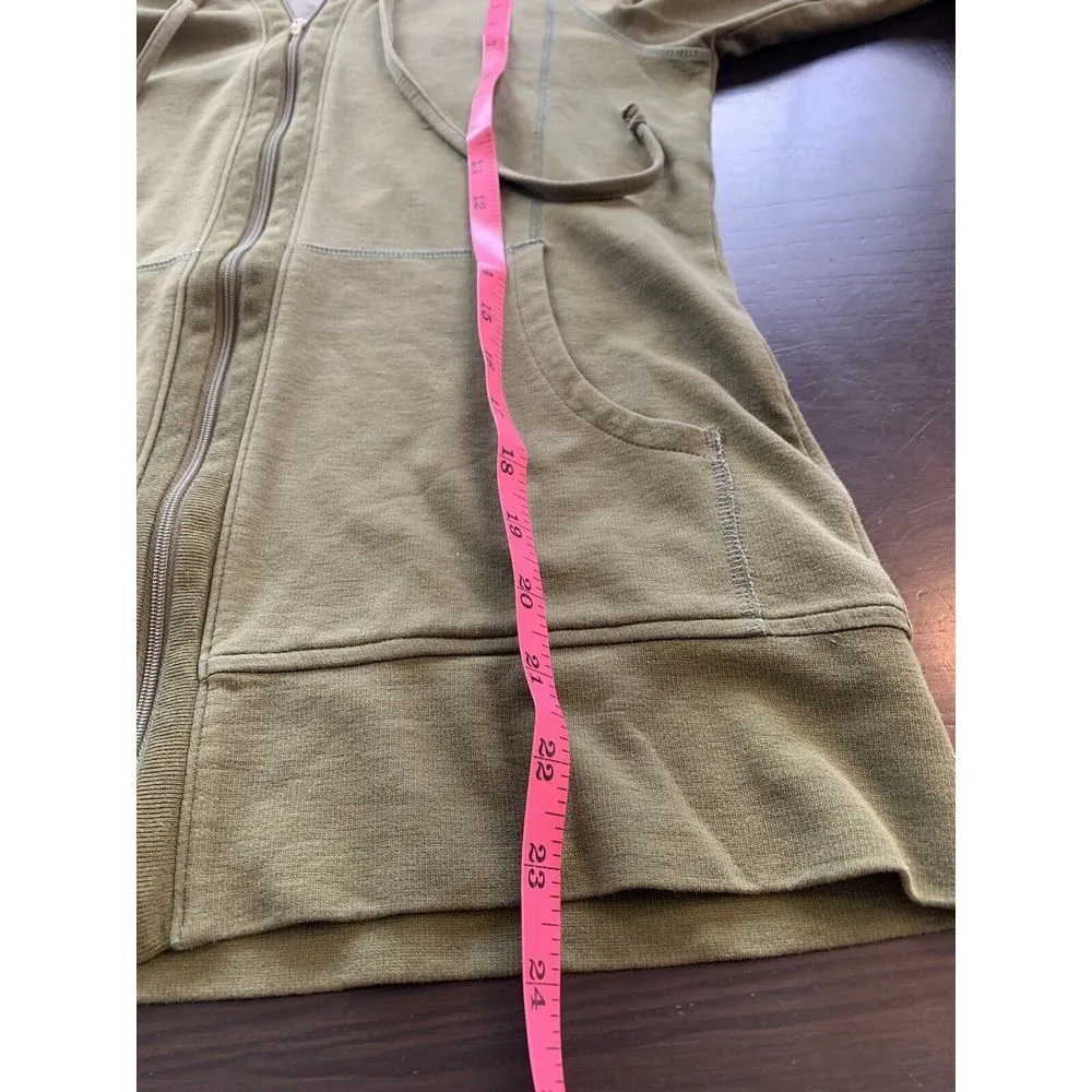 Horny Toad Full Zip Hoodie Women's Small Green‎ Outdoorsy Hiking Gorpcore READ - Image 14