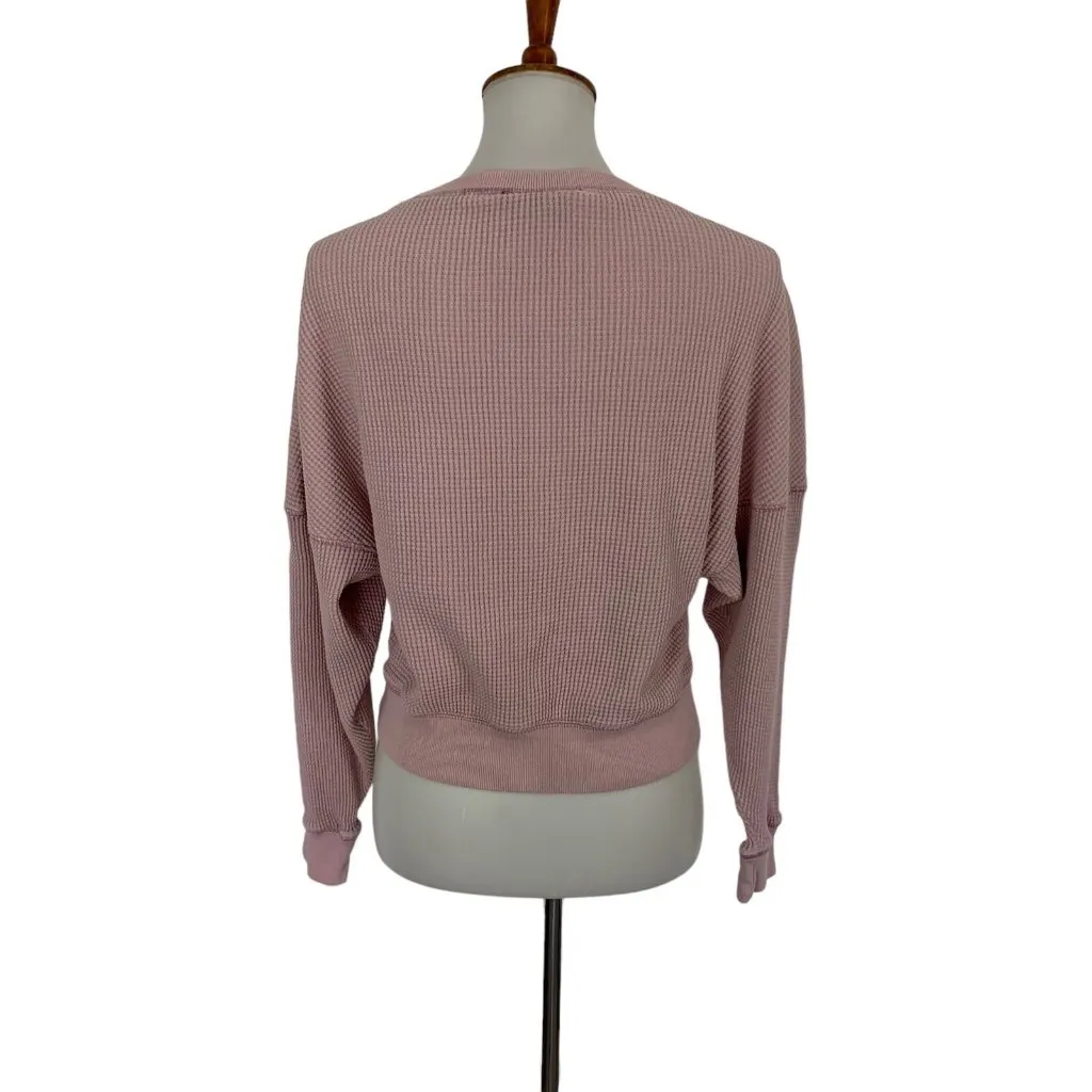 Out From Under Urban Outfitters Sweater XS Pink Knit Soft Cozy Cottagecore - Image 3